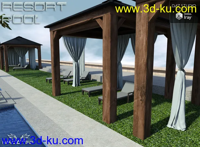 The Resort Pool模型的图片4