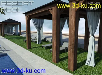 3D打印模型The Resort Pool的图片