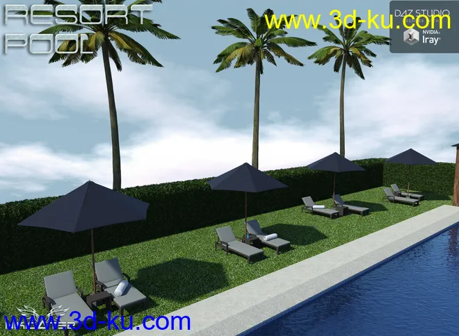 The Resort Pool模型的图片5