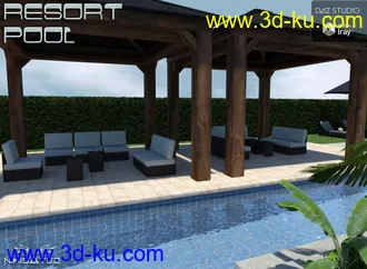 3D打印模型The Resort Pool的图片