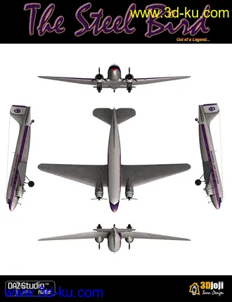 3D打印模型The Steel Bird的图片