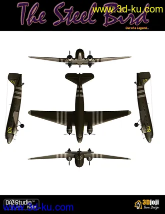 3D打印模型The Steel Bird的图片