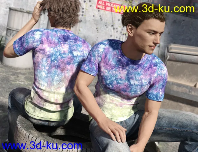 Tie Dye模型的图片6