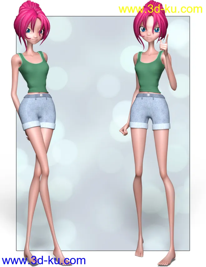 Toony Star Poses模型的图片2