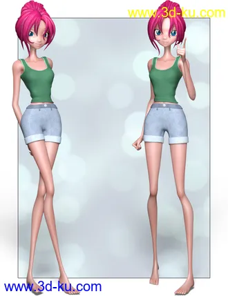 3D打印模型Toony Star Poses的图片