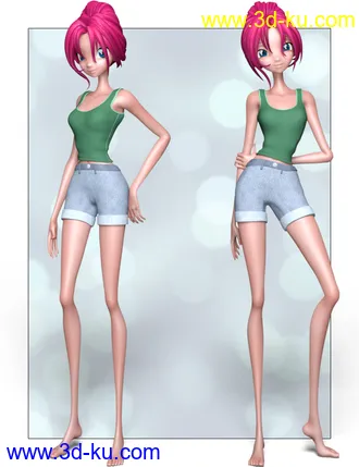 3D打印模型Toony Star Poses的图片