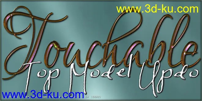 Touchable Top Model Updo模型的图片1