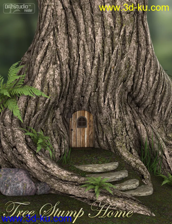 Tree Stump Home模型的图片1