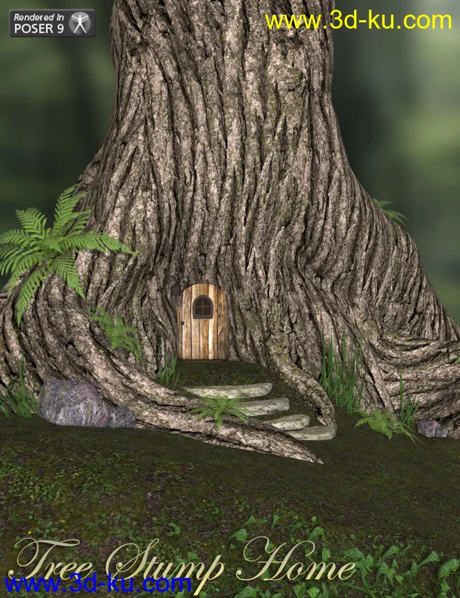 Tree Stump Home模型的图片4