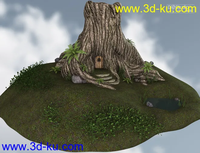 Tree Stump Home模型的图片6