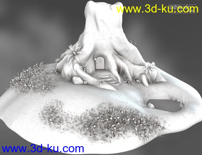 Tree Stump Home模型的图片7