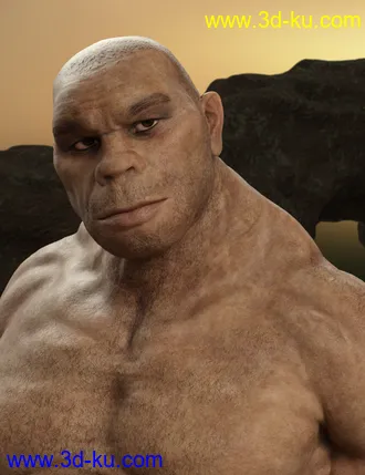 3D打印模型Troglodyte for Genesis 8 Male的图片