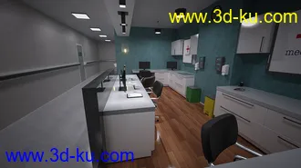 3D打印模型TS Hospital Nurse Station的图片