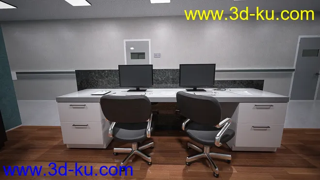 TS Hospital Nurse Station模型的图片6