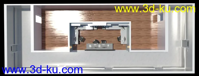 TS Hospital Nurse Station模型的图片7