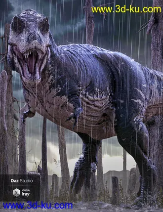 3D打印模型Tyrannosaurus Rex 3 Expansion的图片