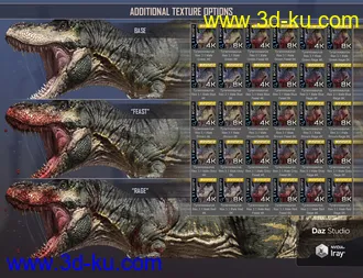 3D打印模型Tyrannosaurus Rex 3 Expansion的图片