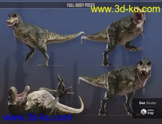 3D打印模型Tyrannosaurus Rex 3 Expansion的图片