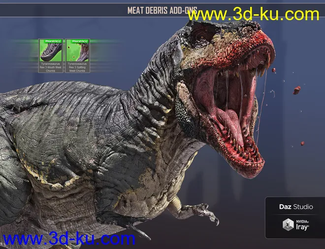 Tyrannosaurus Rex 3 Expansion模型的图片8