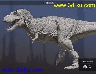 3D打印模型Tyrannosaurus Rex 3 Expansion的图片