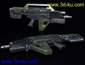 3D打印模型UCMC Weapons的图片
