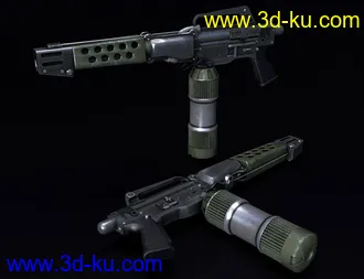 3D打印模型UCMC Weapons的图片