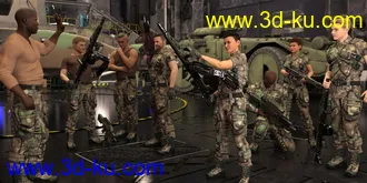 3D打印模型UCMC Weapons的图片