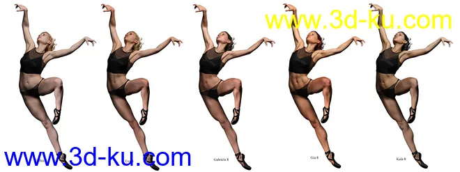 Ultimate Natural Bend Morphs for Genesis 8 Female模型的图片5