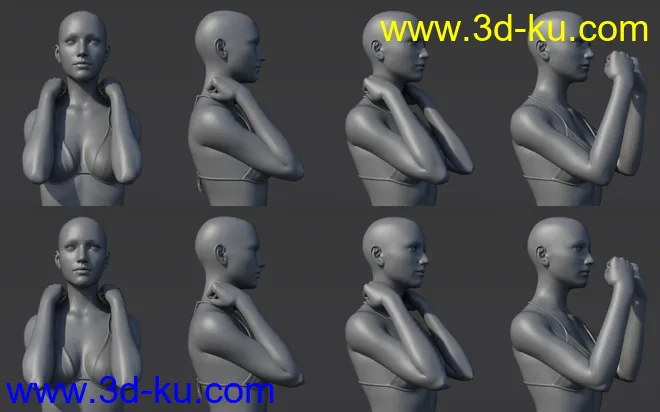 Ultimate Natural Bend Morphs for Genesis 8 Female模型的图片9