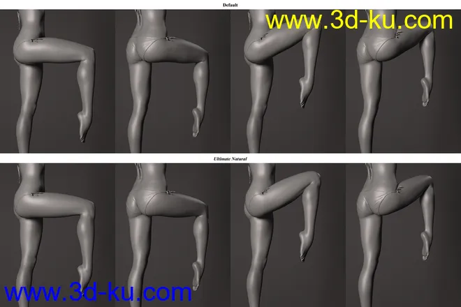 Ultimate Natural Bend Morphs for Genesis 8 Female模型的图片11