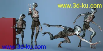 3D打印模型Unearthly Poses and Expressions for Genesis 8的图片