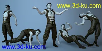 Unearthly Poses and Expressions for Genesis 8模型的图片12