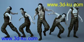 3D打印模型Unearthly Poses and Expressions for Genesis 8的图片