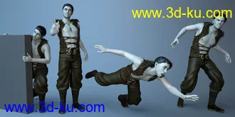 3D打印模型Unearthly Poses and Expressions for Genesis 8的图片