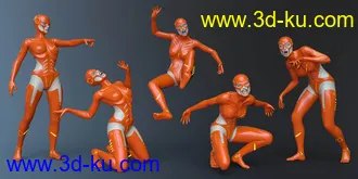 3D打印模型Unearthly Poses and Expressions for Genesis 8的图片