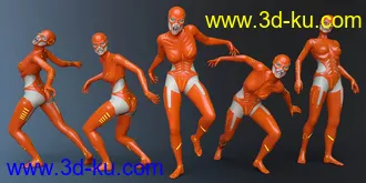 3D打印模型Unearthly Poses and Expressions for Genesis 8的图片
