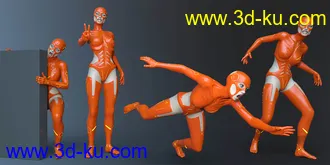 Unearthly Poses and Expressions for Genesis 8模型的图片21