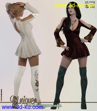 3D打印模型Unique for Midnight Dream by Pretty3D的图片