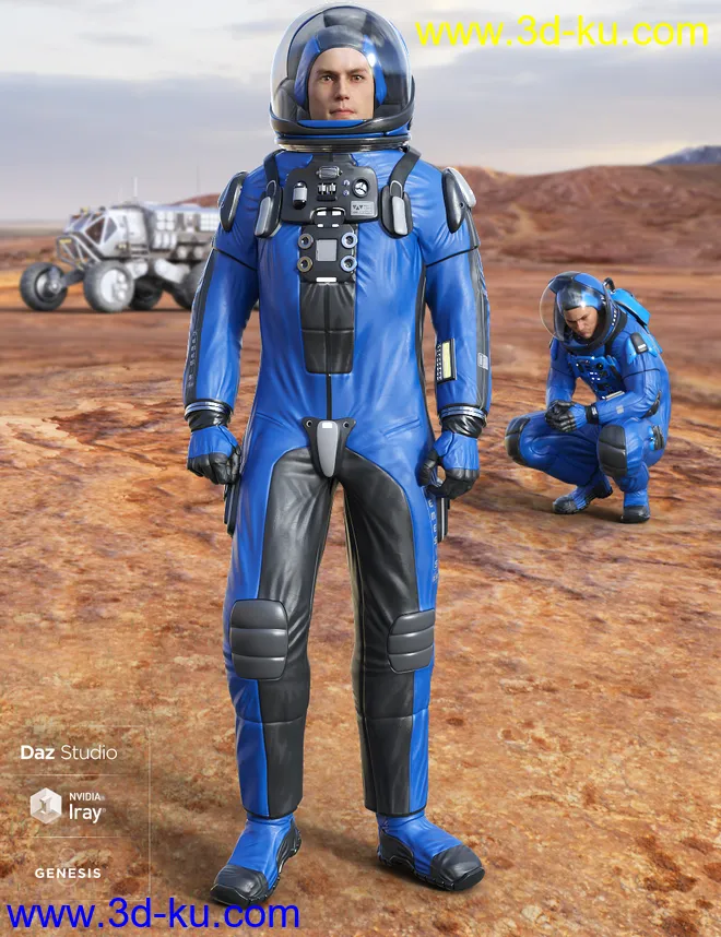 Universe Explorer for Genesis 8 Male(s)模型的图片1