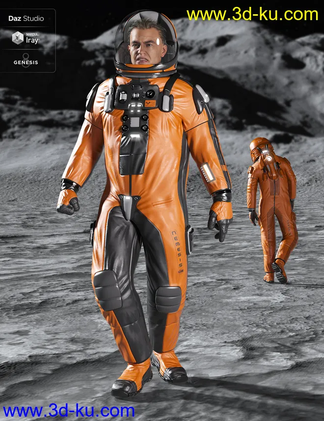 Universe Explorer for Genesis 8 Male(s)模型的图片3