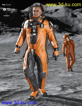 3D打印模型Universe Explorer for Genesis 8 Male(s)的图片