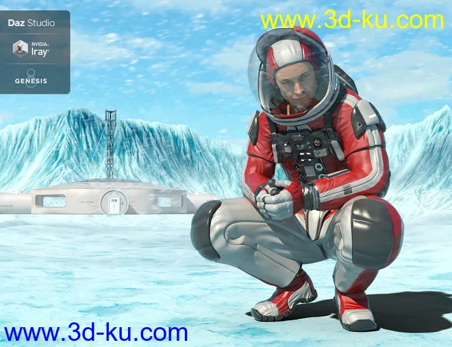 Universe Explorer for Genesis 8 Male(s)模型的图片4