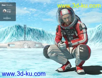 3D打印模型Universe Explorer for Genesis 8 Male(s)的图片