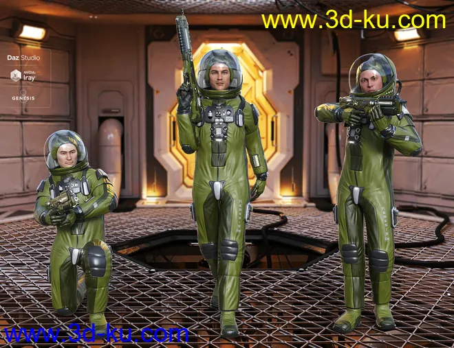 Universe Explorer for Genesis 8 Male(s)模型的图片5