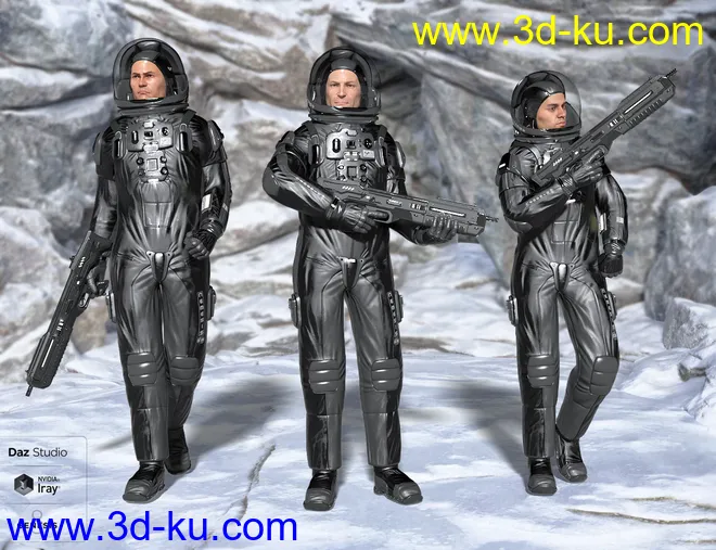 Universe Explorer for Genesis 8 Male(s)模型的图片7