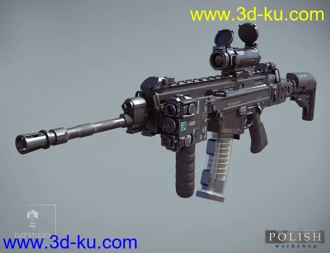Urban Assault Rifle SK-307模型的图片10