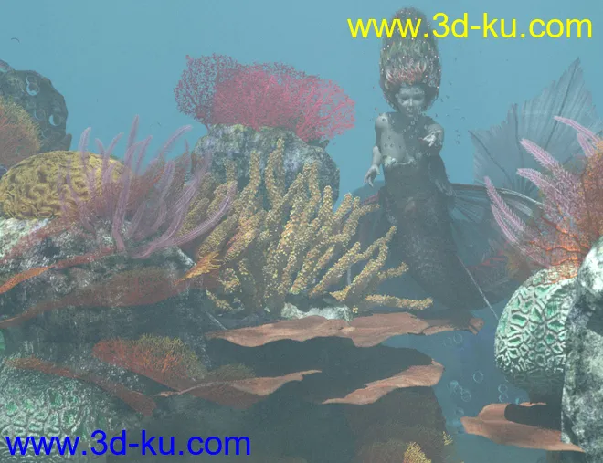 v176 Iray Coral Reef模型的图片3