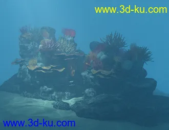 3D打印模型v176 Iray Coral Reef的图片