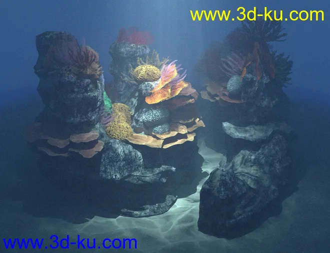 v176 Iray Coral Reef模型的图片10