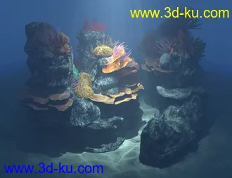 3D打印模型v176 Iray Coral Reef的图片